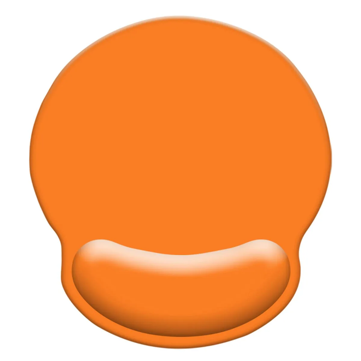  LONNAONE Ergonomic Memory Foam Mouse Pad 9 x 10 in Orange Foam — product photo