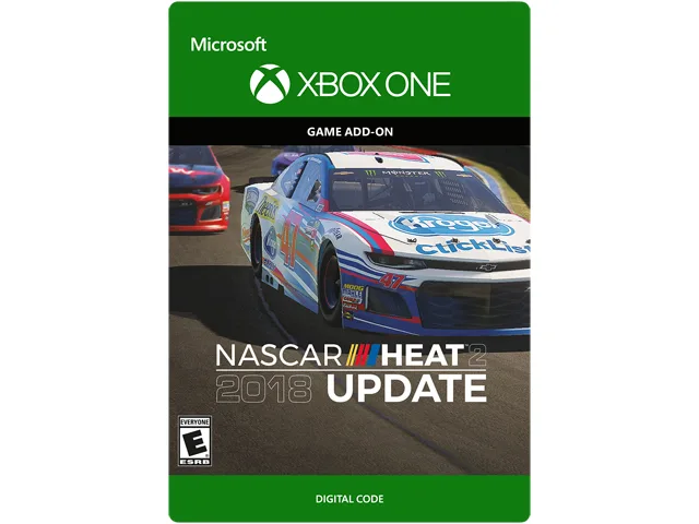 Microsoft Microsoft 7D4-00296 NASCAR Heat 2 2018 Season Update downloadable game — product photo