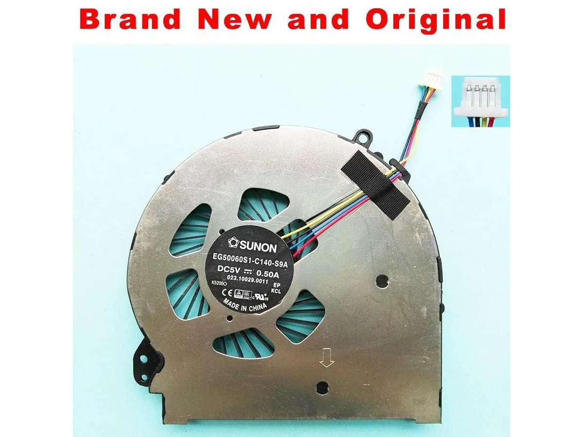 Fans Fans laptop CPU cooling fan for HP OMEN ENVY15 Q001TX 15-5114TX 5113TX EG50060S1-C140-S9A 023.10029.0011 — product photo
