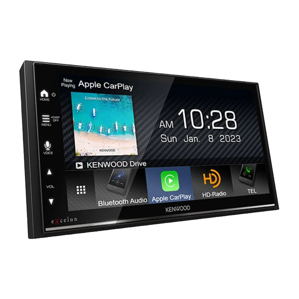 KENWOOD KENWOOD DMX709S 6.8" Multimedia Receiver with CMOS-230LP1 Backup Camera — product photo