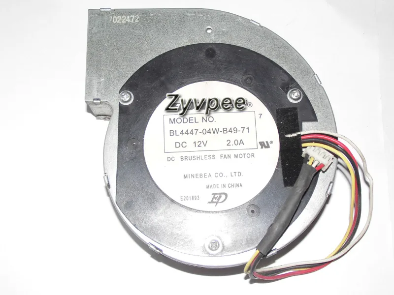 Zyvpee Zyvpee BL4447-04W-B49-71 110mm blower case fan — product photo