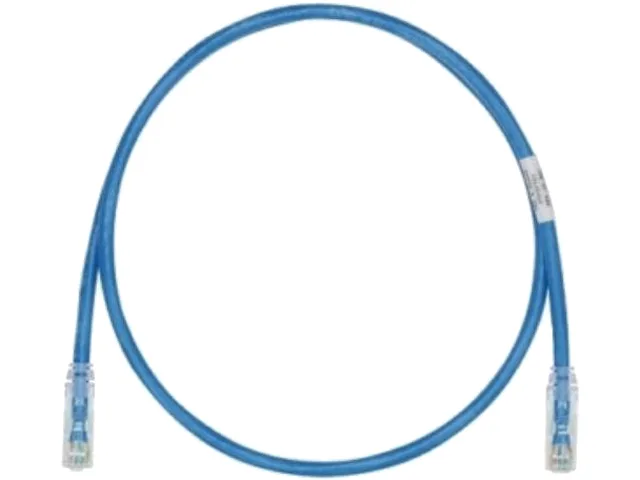 Panduit Panduit UTP28SP1BU Cat6 28AWG UTP network ethernet cable 1 ft blue — product photo