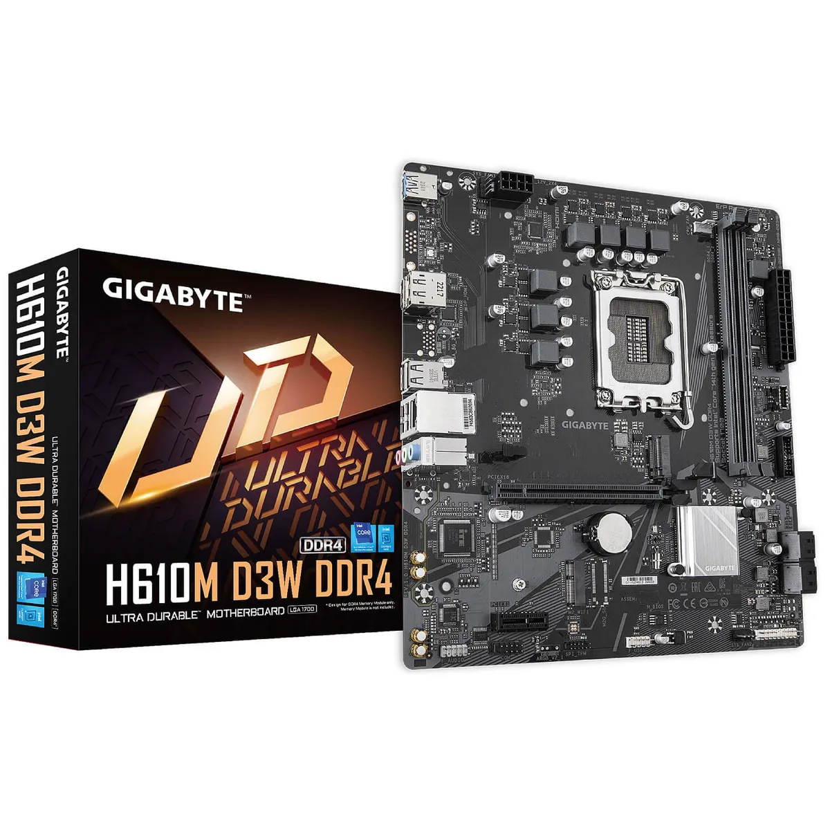 GIGABYTE GIGABYTE H610M D3W DDR4 LGA 1700 Intel motherboard — product photo