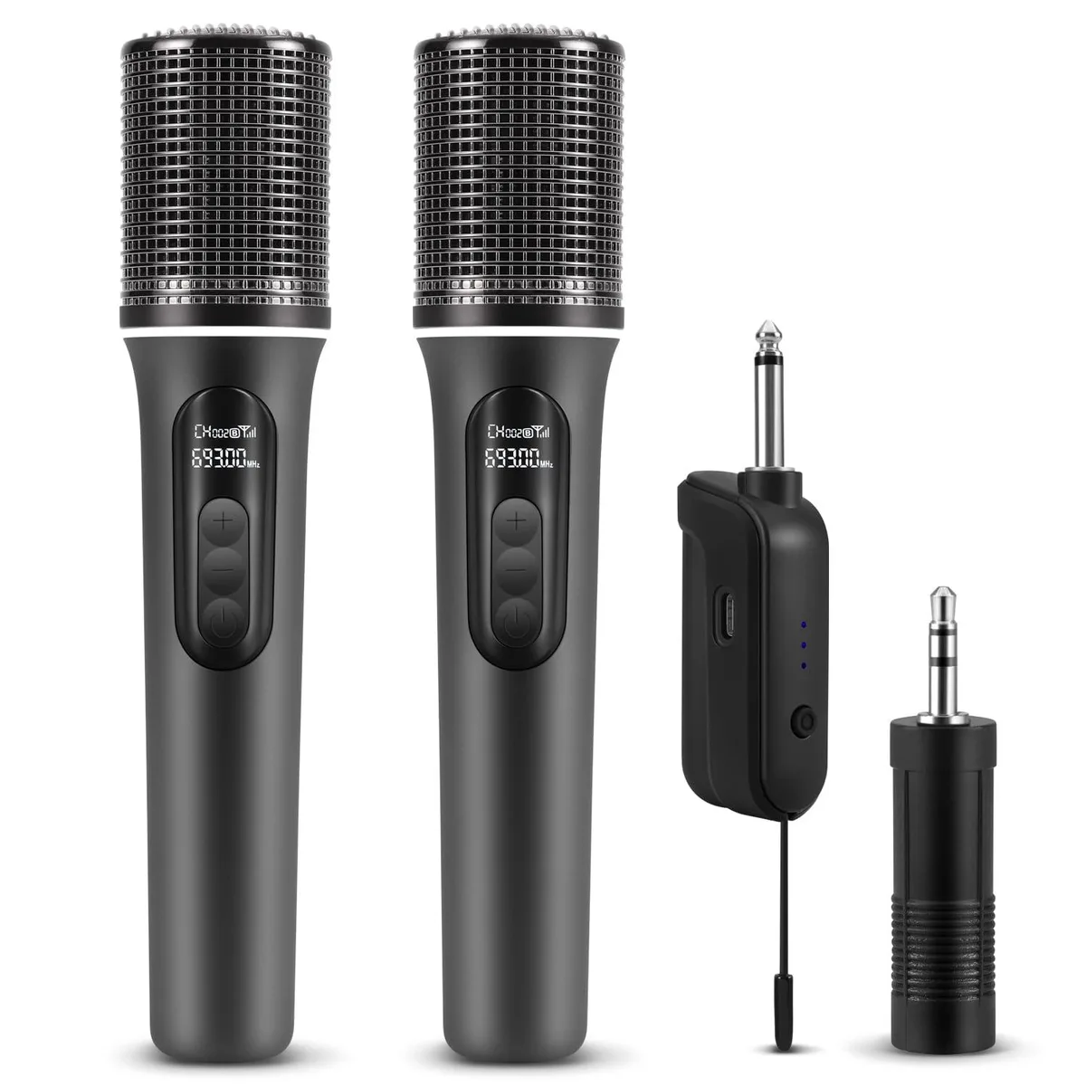 LUVUMVLT U37 Wireless Microphone Black USB-C — product photo