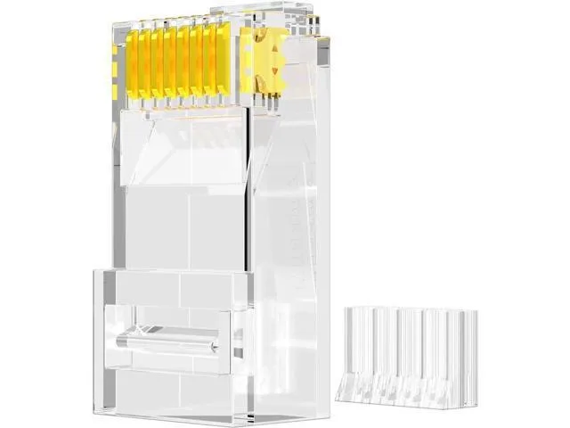 LORDWORLD LORDWORLD RJ45 CAT6 8P8C Connectors 2-Piece 100-Pack — product photo