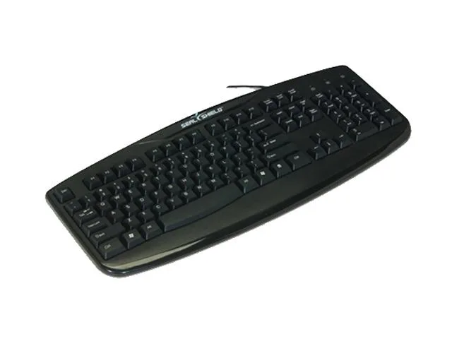 Seal Shield Seal Shield STK503P 104-key PS/2 wired keyboard, black — product photo