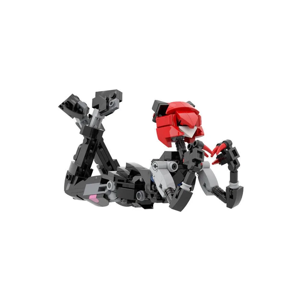 ZITIANYOUBUILD ZITIANYOUBUILD Micro Female Robot Cat Ears 231 Pieces MOC — product photo