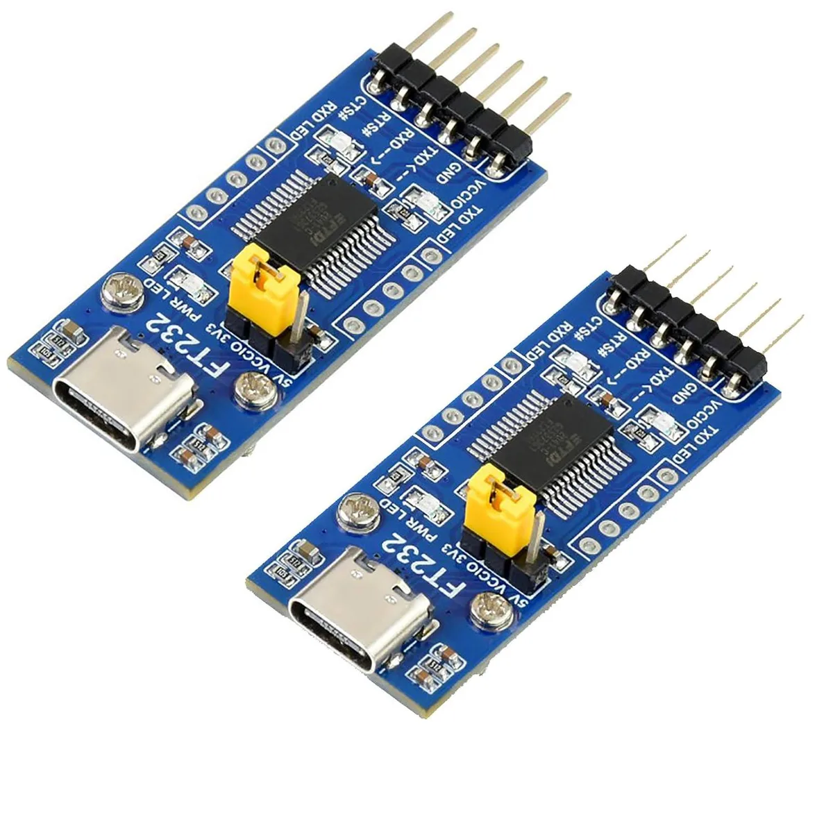 LORDWORLD LORDWORLD FT232 USB-C UART TTL Development Board 2pcs Pack — product photo