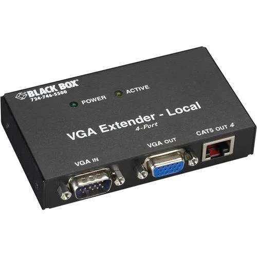 Black Box Corporation Black Box Corporation VGA Transmitter 4 Port — product photo