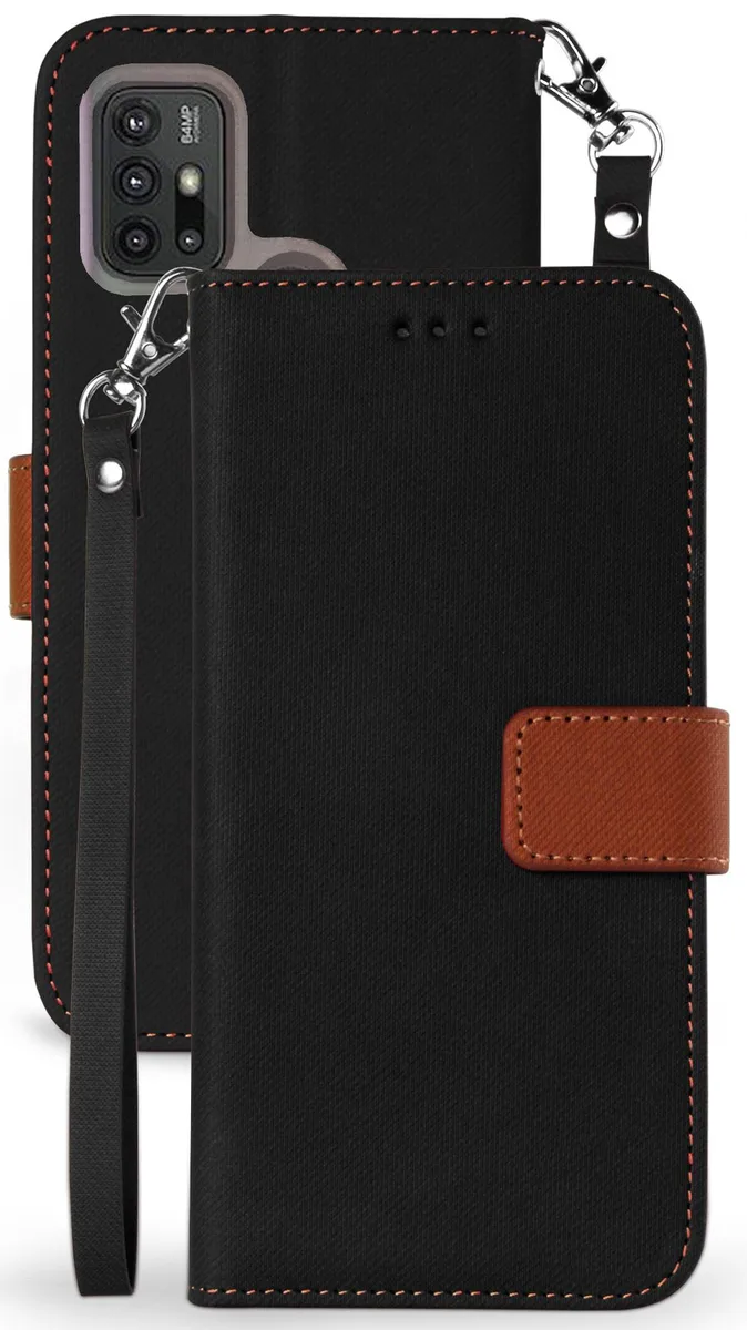 Nakedcellphone Nakedcellphone Infolio-D Wallet Case for Motorola Moto G30 G10 — product photo