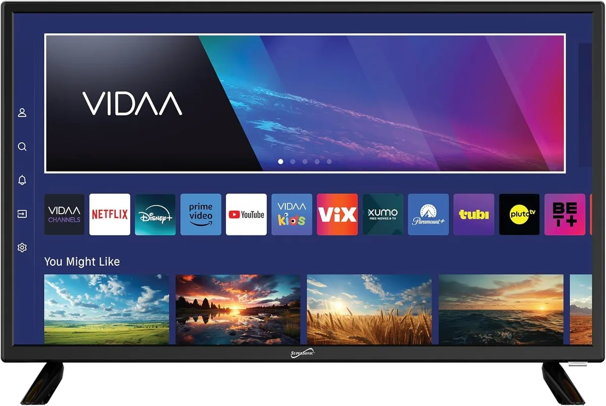 SUPERSONIC SUPERSONIC SC-2420VTV 23.6" LED TV 1080p VIDAA AC/DC — product photo