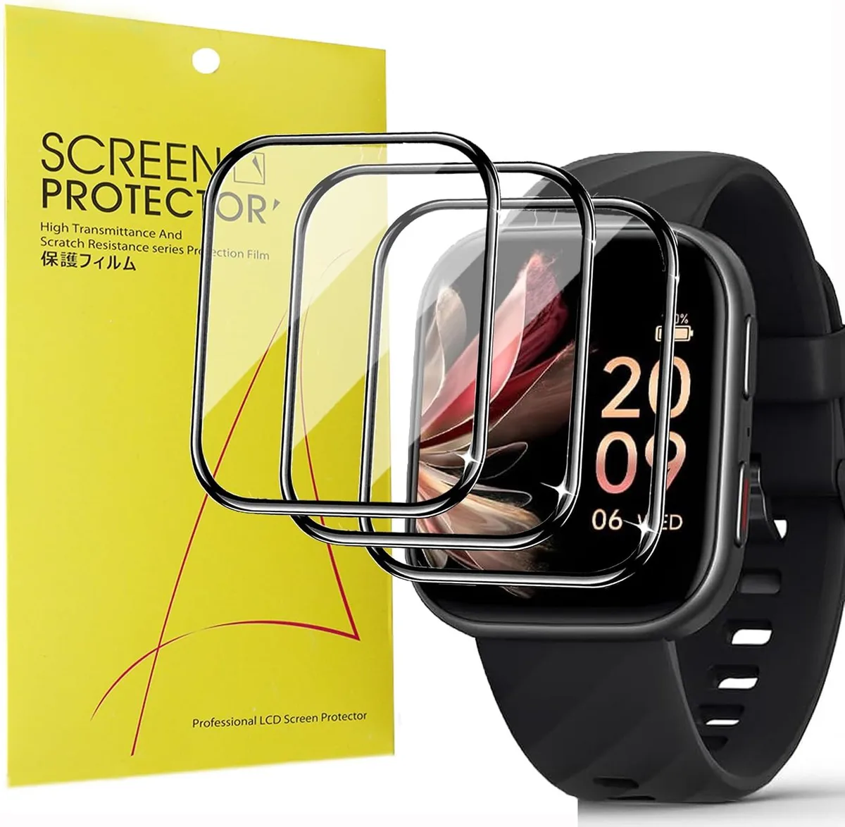 ETEIZU ETEIZU 3D Screen Protector 3 Pack for FITVII HM57 1.85 2024 — product photo