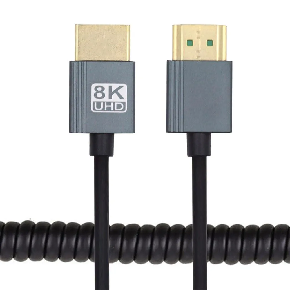 LORDWORLD LORDWORLD HDMI 2.1 Coiled Cable 8K 60Hz 100cm — product photo