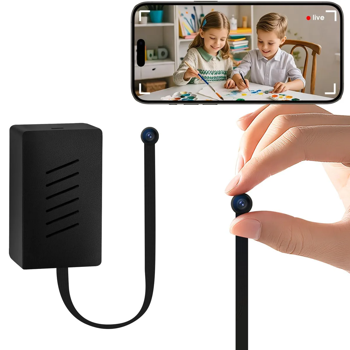  Clover ZX-001 2304x1296 140° Wireless Surveillance — product photo