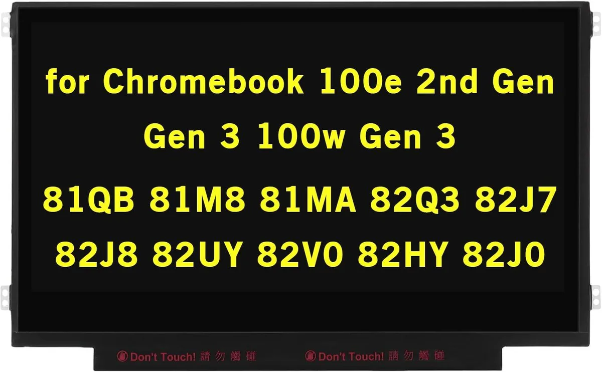 NUOLAISUN NUOLAISUN 11.6" HD 1366x768 30Pin LCD laptop screen — product photo
