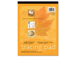 Pacon Pacon 2312 parchment tracing paper 9 x 12 40 gsm 50 sheets — product photo