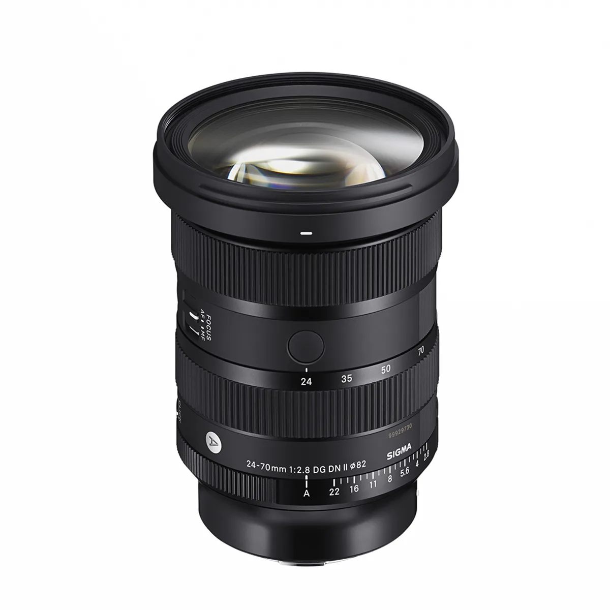 SIGMA SIGMA 24-70mm f/2.8 DG DN II Art L-Mount camera lens — product photo