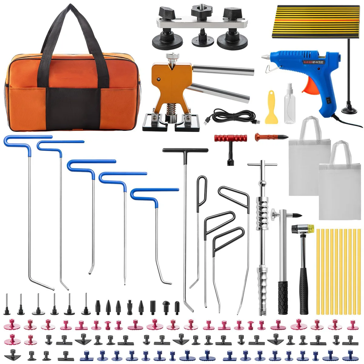 VEVOR VEVOR VV-PR-T8901 89-piece body repair tool kit — product photo