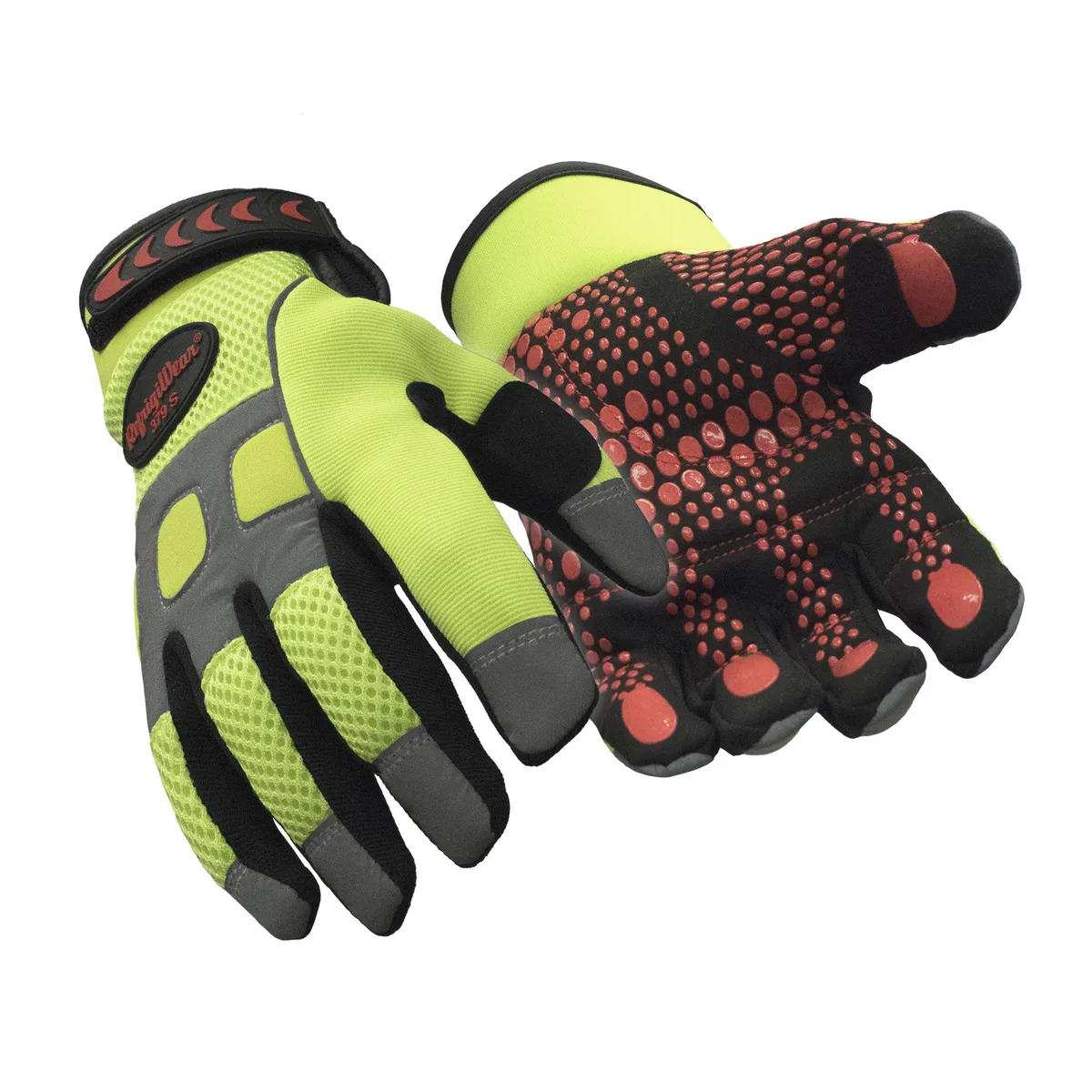 Refrigiwear Refrigiwear 0379RHVLXLG Hi-Vis Lime glove XL — product photo