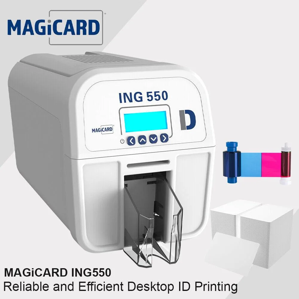 Magicard Magicard ING550 Dual-Side ID Card Printer 250 Cards — product photo