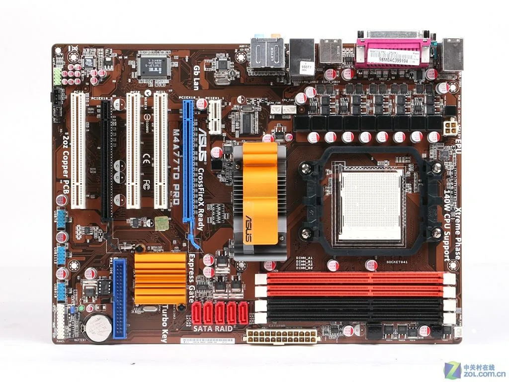 ASUS ASUS M4A77TD PRO AMD 770 DDR3 16GB ATX motherboard — product photo