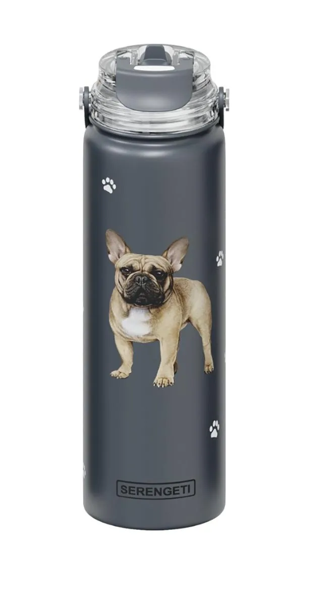E &amp; S Imports E &amp; S Imports French Bulldog 24 Oz Stainless Steel Water Bottle — product photo
