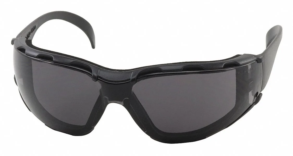 Bouton Optical Bouton Optical 250-01-F021 Z12F Safety Glasses Anti-Fog Scratch-Resistant Gray — product photo