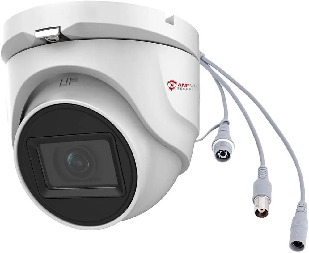 BFKK BFKK 5MP 4-in-1 Turret Dome Security Camera 100ft Night Vision IP67 — product photo