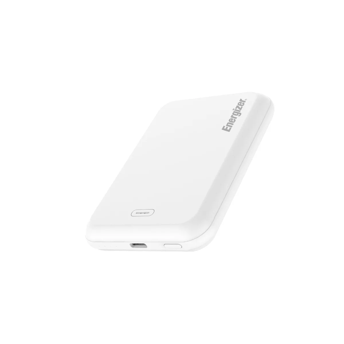 ENERGIZER ENERGIZER QM5000 5000mAh magnetic power bank 15W wireless 12W USB-C input 126g — product photo