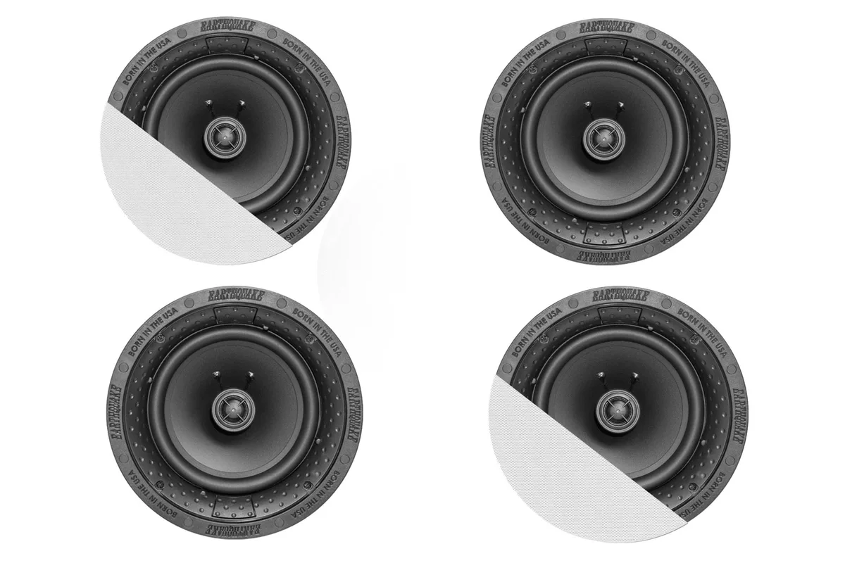 Earthquake Sound Earthquake Sound R650 6.5" In-Ceiling Speakers 2 pairs — product photo