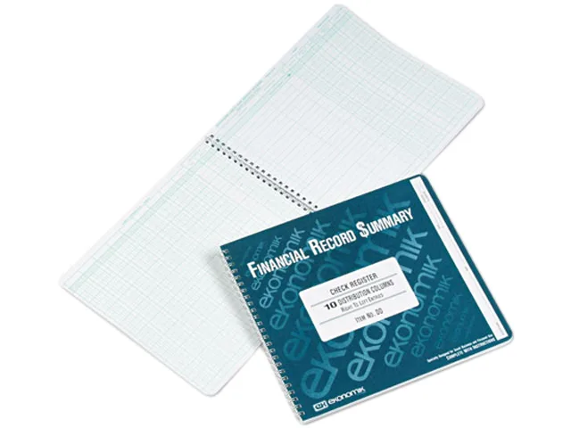 Ekonomik Ekonomik DD Check Register Accounting System 40 Pages — product photo