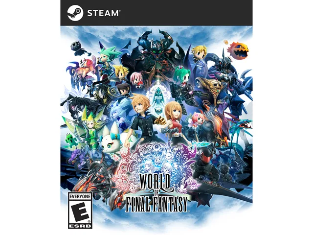 SQUARE ENIX USA SQUARE ENIX USA SE184 WORLD OF FINAL FANTASY downloadable game — product photo
