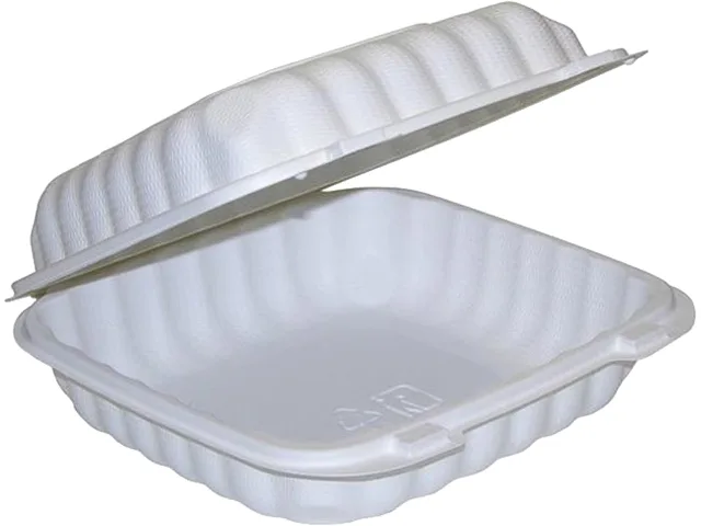 Pactiv Pactiv YCN809010000 9.33" x 8.88" x 3.10" White 32oz 120ct cleaning — product photo