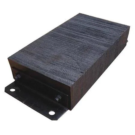 Zoro Select Zoro Select 26W576 Dock Bumper, Rubber, 12x4-1/2x26 In — product photo