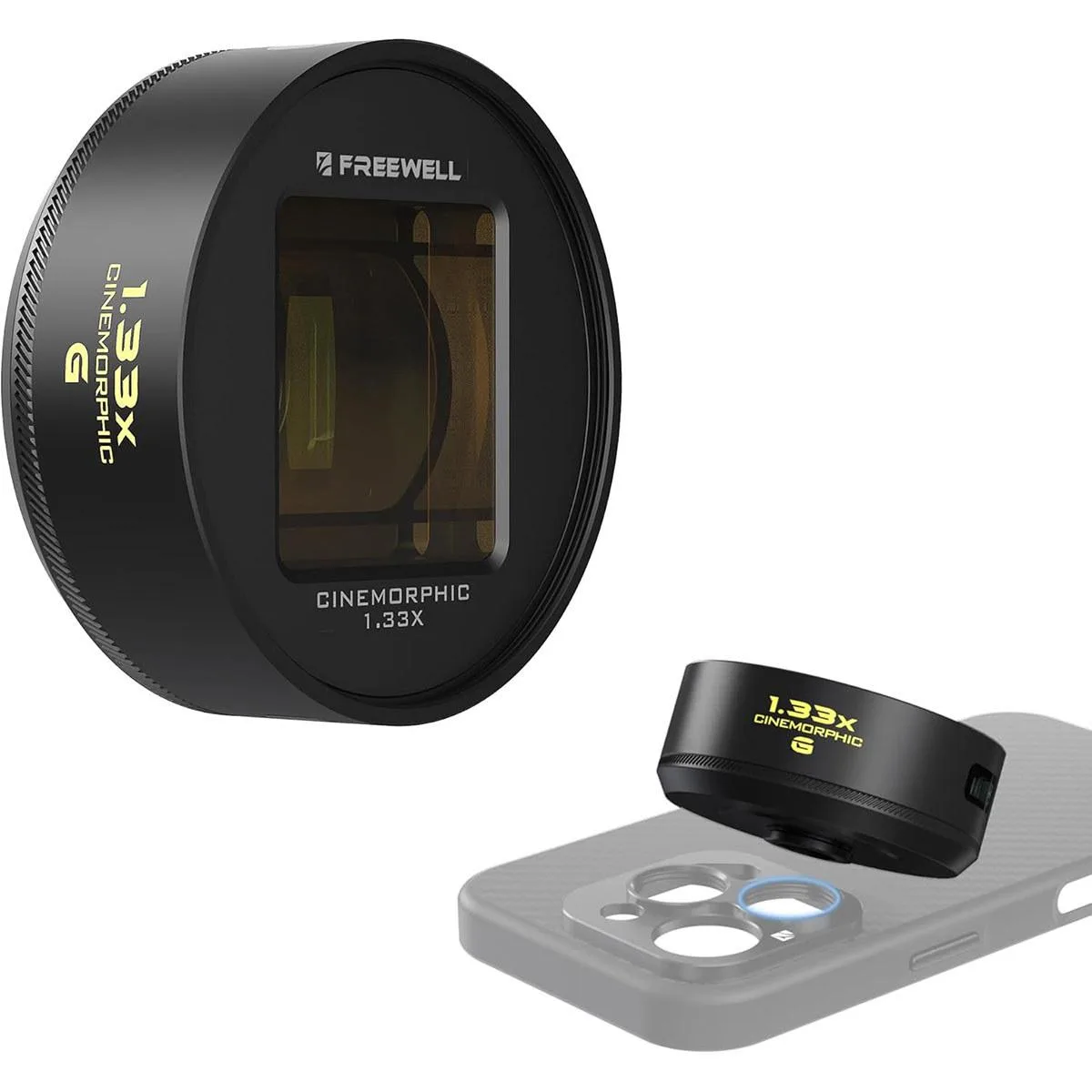 FREEWELL FREEWELL 1.33x Gold Anamorphic Lens 17mm — product photo