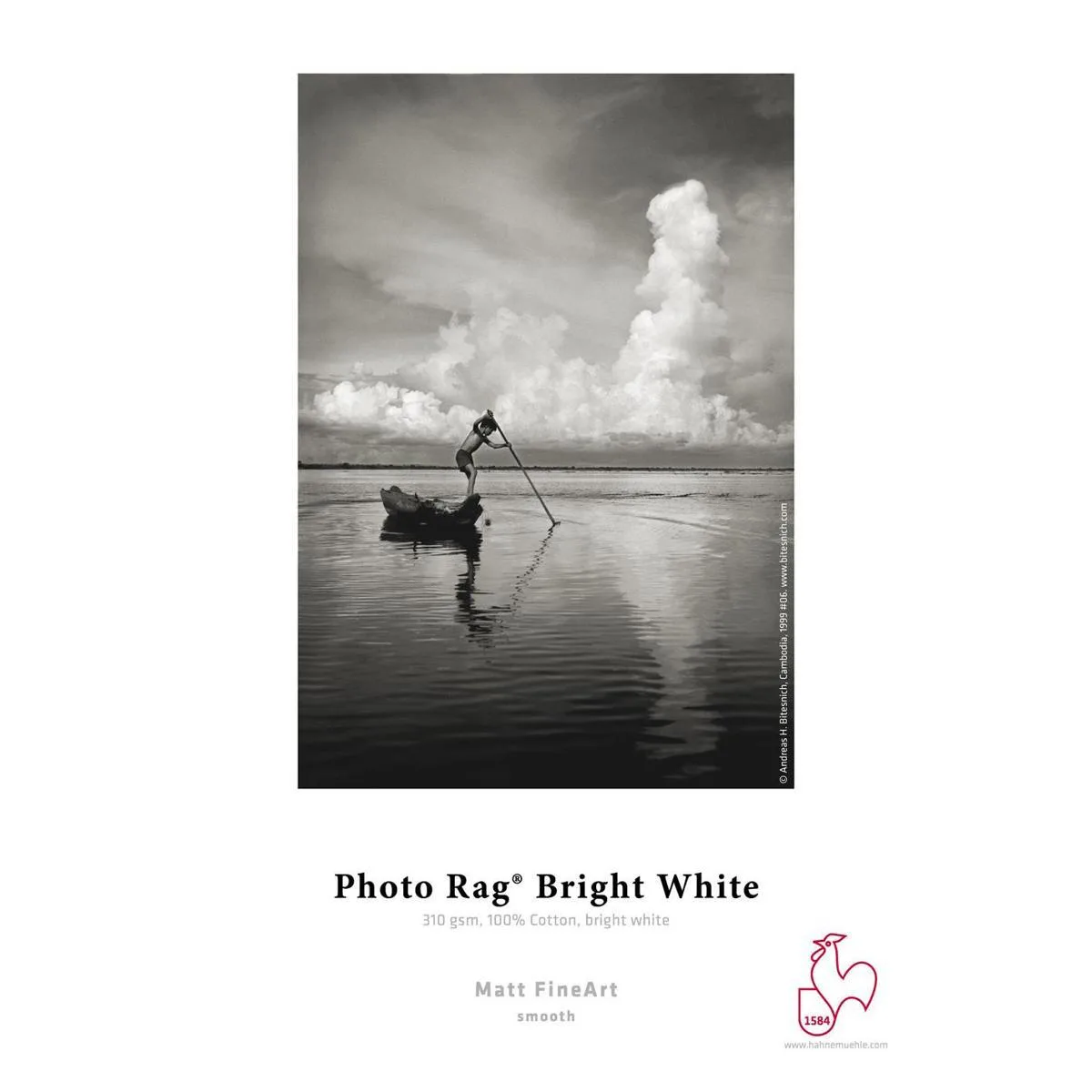 Hahnemuhle Hahnemuhle Matte Photo Rag 310 gsm 100% Rag Smooth Extra Bright White 24x36" 25 Sheets — product photo