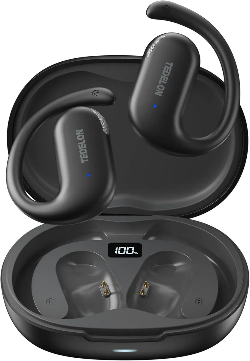 YINGHUA YINGHUA Open Ear Headphones Bluetooth 5.4 16.2mm Drivers 50H Playtime IPX6 Waterproof — product photo