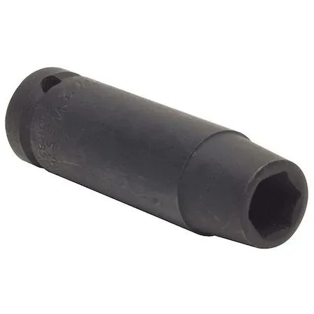 Westward Westward 4LXG9 1/2 in Drive Impact Socket Deep Socket Black Oxide — product photo