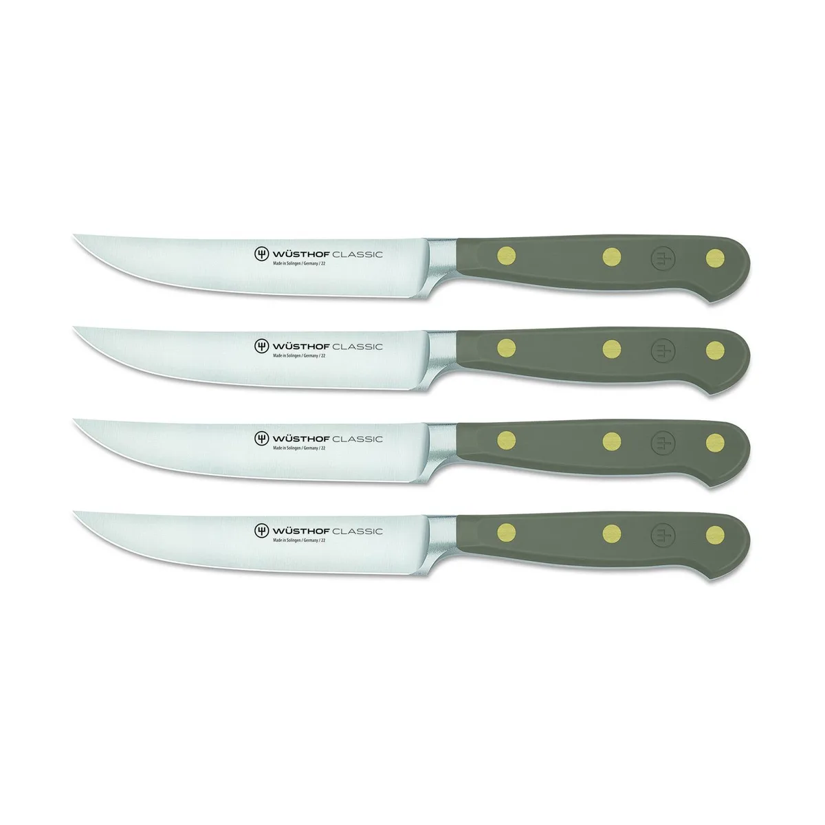 Wusthof Wusthof 1061760401 Classic 4-Piece Steak Knife Set Velvet Oyster cutlery — product photo
