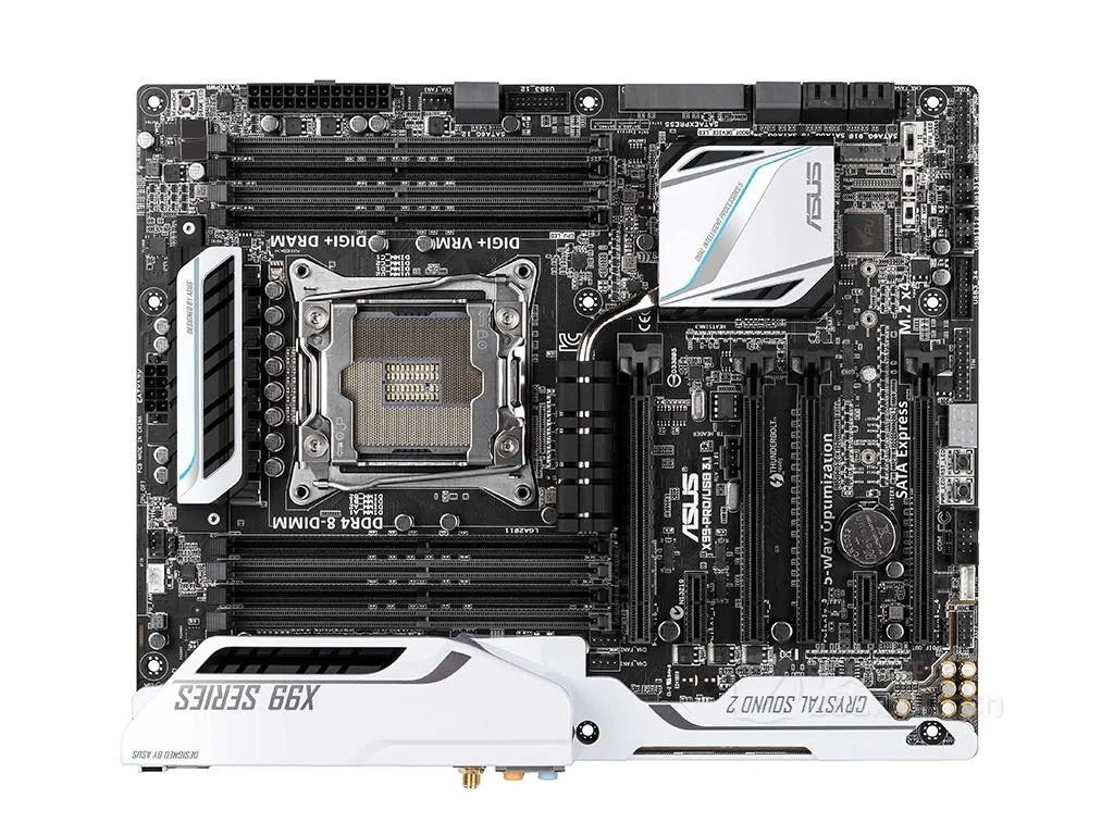 ASUS ASUS X99-PRO/USB3.1 Intel motherboard LGA 2011-v3 DDR4 64GB — product photo