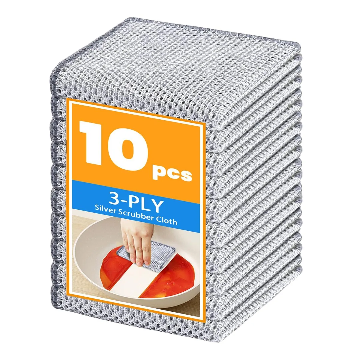  Metra 20x20x10pcs finishing cloths 10 pack 20cm — product photo