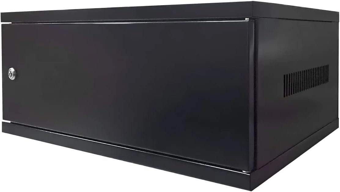 WUQ WUQ 4U Wall Mount Server Rack Solid Door 21"H — product photo