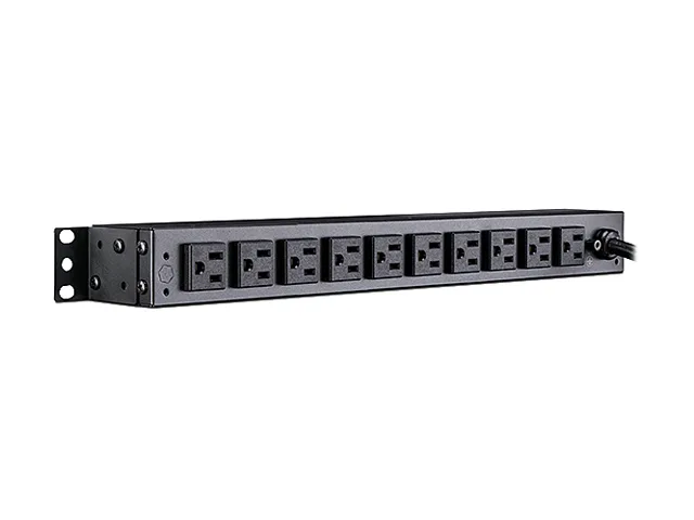 CyberPower CyberPower PDU15B2F10R PDU 120V 15A 12 Outlets 2 Front 10 Rear 1U Rackmount — product photo