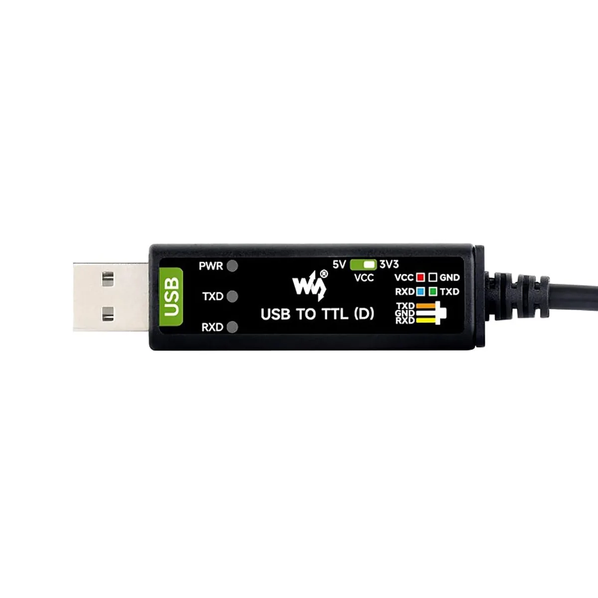 LORDWORLD LORDWORLD USB to TTL (D) Serial Cable FT232RNL Raspberry Pi 5 4pin SH1.0 3PIN — product photo
