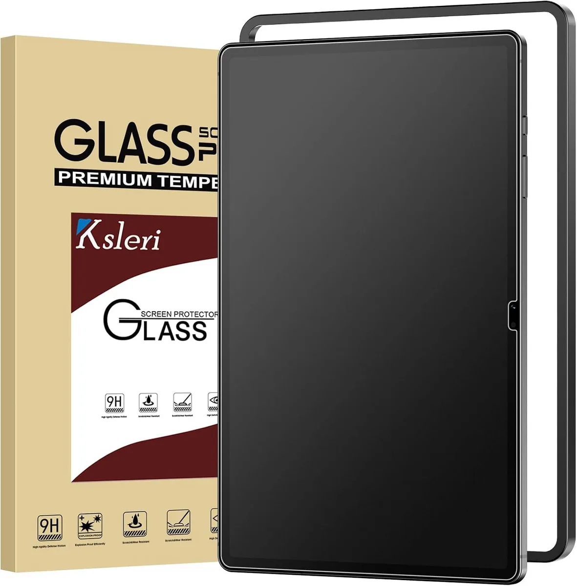 Leelbox Leelbox 2 Pack Matte Glass Screen Protector for Samsung Galaxy Tab S10 Lite / S10 FE / S9 FE 10.9 / S9 11 — product photo