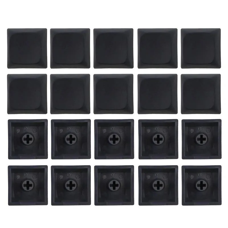 YINGHUA YINGHUA 1U XDA Profile Thick PBT Blank Keycap 20pcs Black — product photo