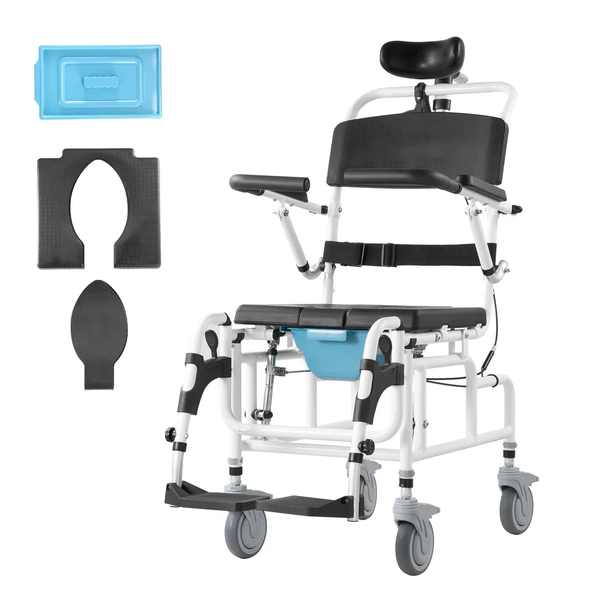 VEVOR VEVOR HFK-3331 Shower Wheelchair 17.5in Seat 300 lbs — product photo