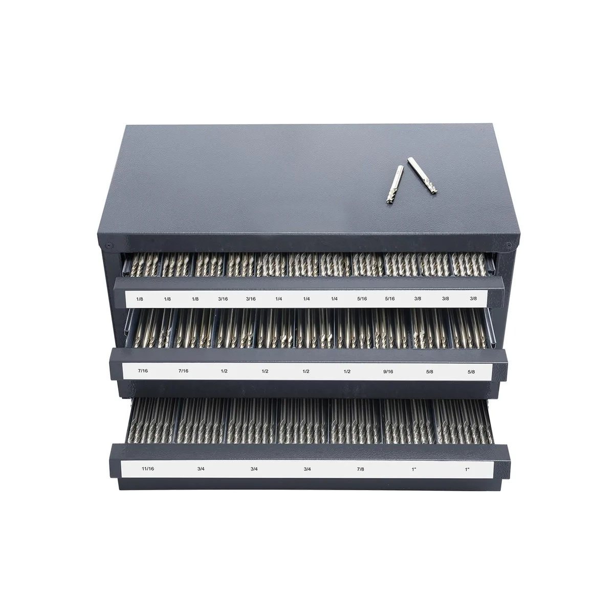 VEVOR VEVOR ET3-G 3-Drawer End Mill Cabinet 29 Compartments 14.8x7.9x7.9 in — product photo