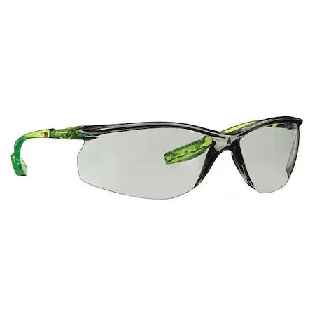 3M 3M Solus CCS Safety Glasses Green Frame Gray Lens Scotchgard Anti-Fog — product photo