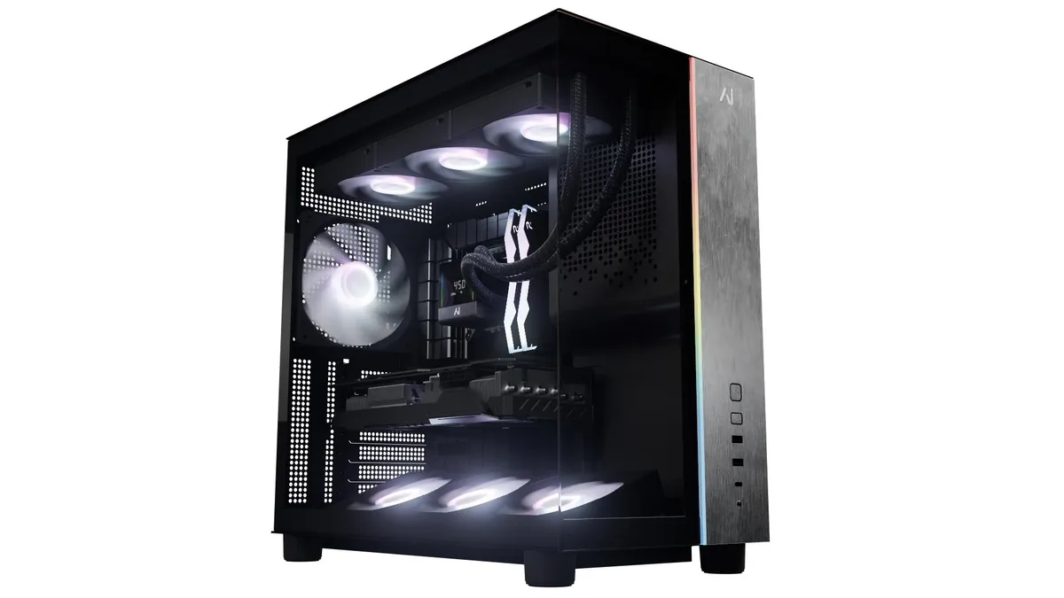 Andromeda Insights Andromeda Insights V3 Quasar 50 RTX 5090 Ryzen 7 9800X3D 32GB DDR5 2TB NVMe gaming PC — product photo